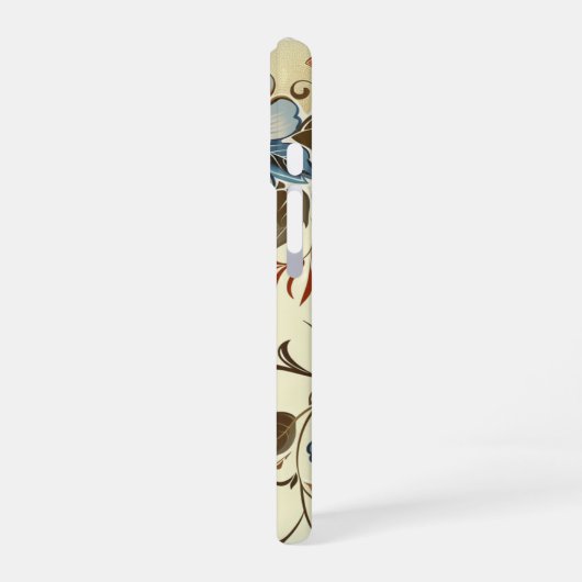 Boho Flower iPhone 16 Hoesje (Linkerkant)