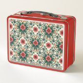 Boho Flower Magic - in tinten groen en roze (Achterkant)