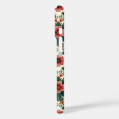 Boho Flower Magic - in tinten groen en roze Case-Mate iPhone Case (Achterkant / Links)