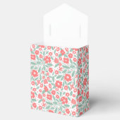 Boho Flower Pattern Vrijgezellenfeest Favor Box Bedankdoosjes (Geopend)