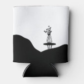 Boho flower pot on table blikjeskoeler (Voorkant)