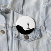 Boho Flower pot on table Ronde Button 7,6 Cm (In situ)