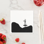 Boho Flower pot on table Servet (Insitu)