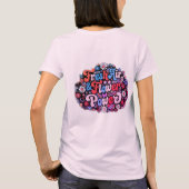 Boho Flower Power Grafisch T-shirt (Achterkant)