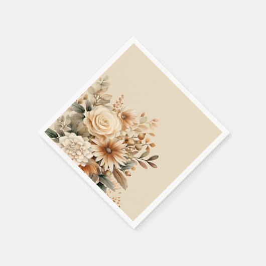 Boho Flower Servet (Hoek)