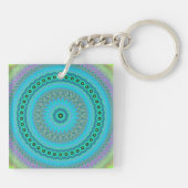 Boho flower sleutelhanger (Achterkant)