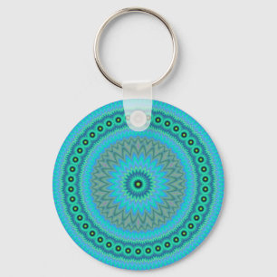 Boho flower sleutelhanger