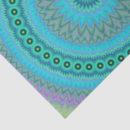 Boho flower tissuepapier (Detail)