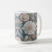Boho Flowers Design 15 oz Classic Mok (Voorkant rechts)