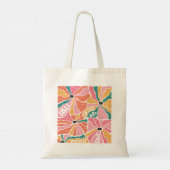 Boho Flowers Herfst in Love with Yourself Tote Bag (Achterkant)