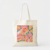 Boho Flowers Herfst in Love with Yourself Tote Bag (Voorkant)