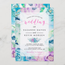 Boho Flowers & Modern WeddingTypografie
