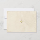 Boho Flowers Pampas Grass Orthodox Vrijgezellenfee Bedankkaart (Achterkant)