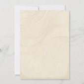 Boho Flowers Pampas Grass Orthodox Vrijgezellenfee Kaart (Achterkant)