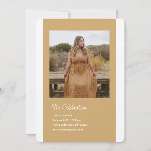 Boho Flowers & Pet Afstuderen Fotouitnodiging Kaart (Achterkant)