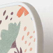 Boho Flowers Pickleball Paddle | Personaliseer het (Links Detail)