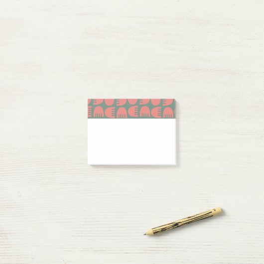 Boho Flowers Post-it® Notes (Op bureau)