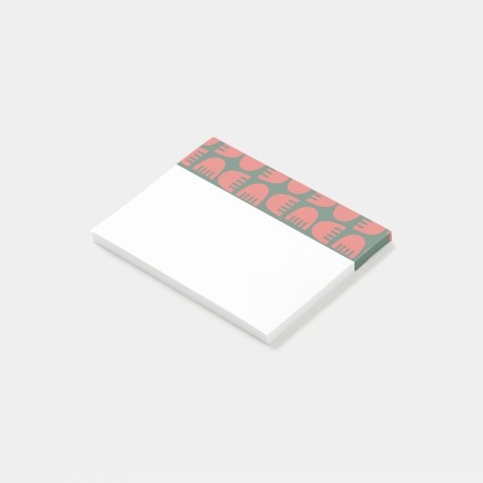 Boho Flowers Post-it® Notes (Schuin)