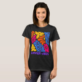 Boho Flowers Summer Vibes T-shirt (Voorkant volledig)