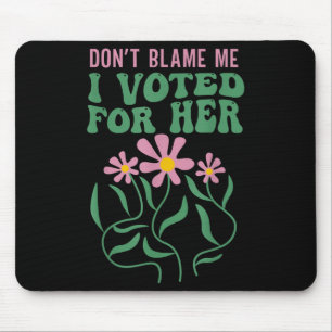 Boho Flowers verwijt me niet dat ik op haar anti-T Muismat