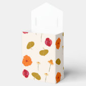 Boho Flowers Vrijgezellenfeest Favor Box Bedankdoosjes (Geopend)