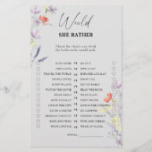 Boho Flowers zou liever vrijgezellenfeest spelen (Voorkant)