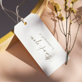 Boho Fluffy Pampas Gras Bruids Shower Bedankt Cadeaulabel