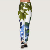 Boho Foliage Art Leggings (Achterkant)