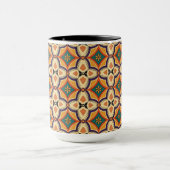 Boho Folk Art Schoudertas Mok (Midden)