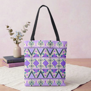 Boho Folk Art Schoudertas Tote Bag