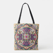 Boho Folk Art Tote Bag (Achterkant)