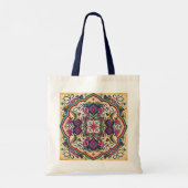 Boho Folk Art Tote Bag (Achterkant)