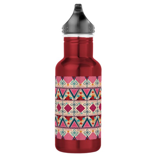 Boho Folk Art Waterfles (Rechts)