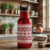 Boho Folk Art Waterfles