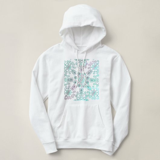 Boho Folk Hoodie (Design voorkant)