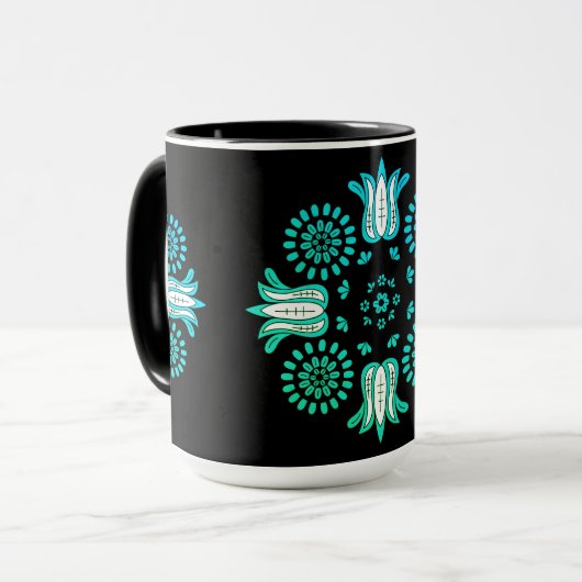 Boho Folk Mok (Voorkant links)