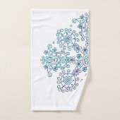 Boho Folk Patroon Handdoek (Handdoek)