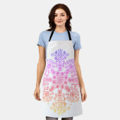 Boho Folk Patroon Schort (Gedragen)