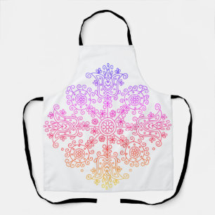 Boho Folk Patroon Schort