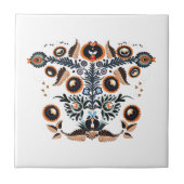 Boho Folk Patroon Tegeltje (Voorkant)