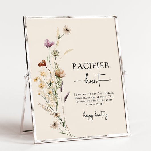 Boho fopspeen Hunter Poster