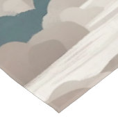 Boho Forest Landschap Kunstwerk Tafelkleed (Gekanteld)