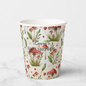 Boho Forest Woodland Animals Herfst Baby shower Papieren Bekers (Voorkant)