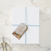 Boho Forest Woodland Animals Rustiek Baby shower Cadeaulabel (Met Touw)