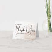 Boho Foster Care & Adoptie Baby/Kinderdouche Bedankkaart (Voorkant)