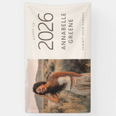 Boho Foto Afstudeerbanner Klas van Spandoek (Verticaal)