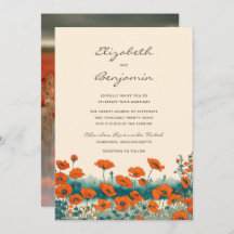 Boho foto Bloemen Wildflower bruiloft