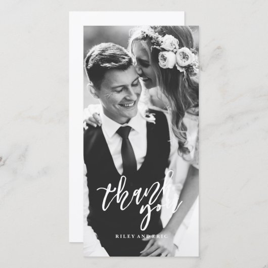 boho foto DANK JE KAART (Voorkant / Achterkant)