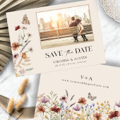 Boho Foto Save The Date