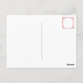 Boho Foto Save The Date Marokkaanse Rode Tegels Briefkaart (Achterkant)